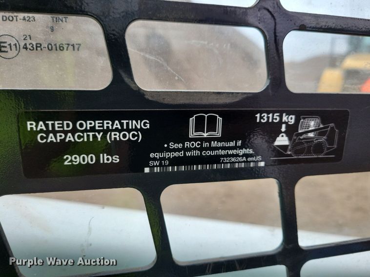 image for item DR4269 2022 Bobcat T76 tracked skid steer loader