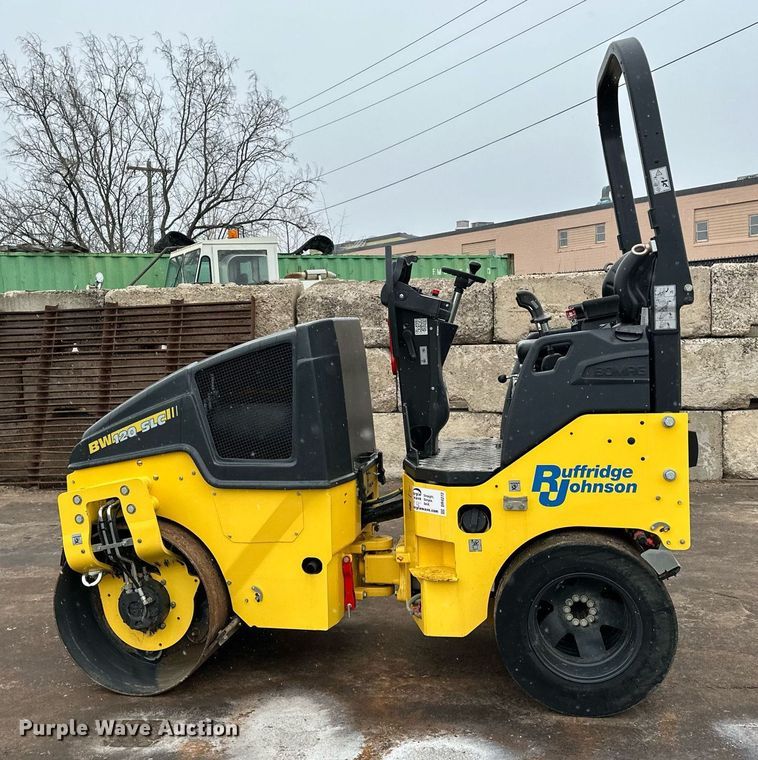 image for item DR4272 2022 Bomag BW 120 SLC-5 single drum vibratory roller