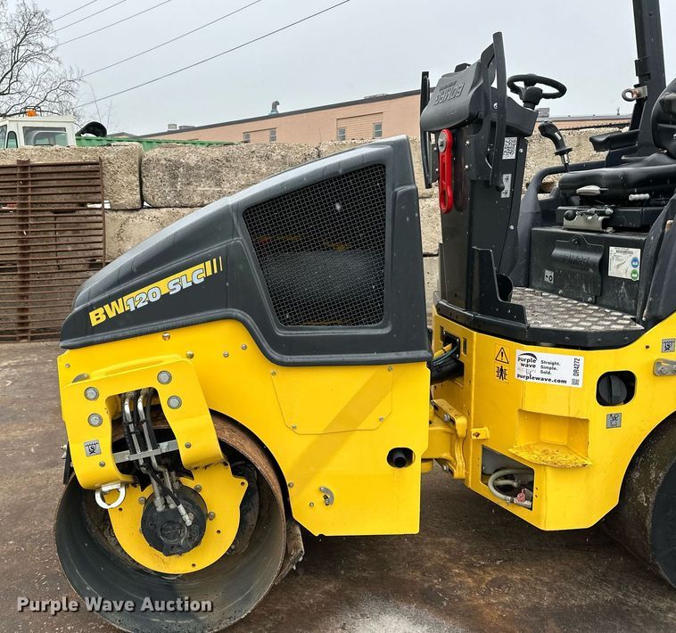 image for item DR4272 2022 Bomag BW 120 SLC-5 single drum vibratory roller