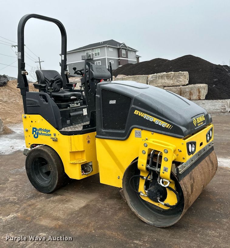 image for item DR4272 2022 Bomag BW 120 SLC-5 single drum vibratory roller