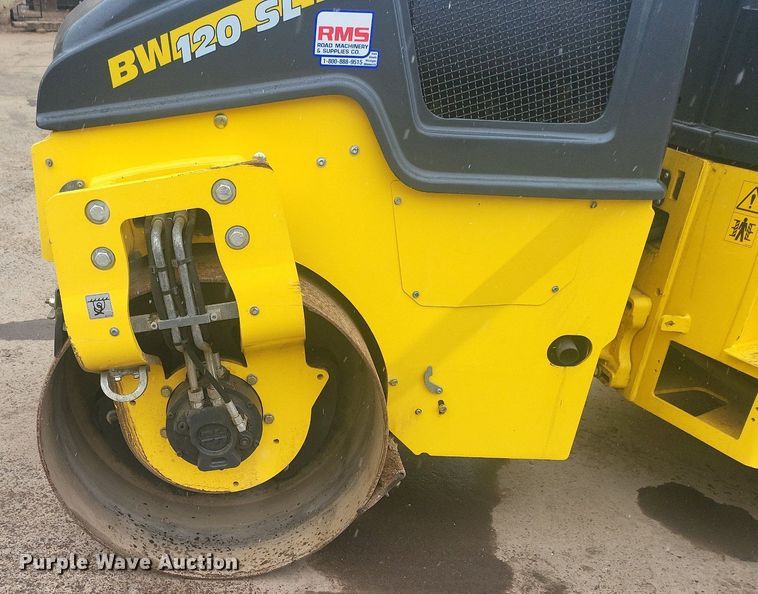 image for item DR4277 2022 Bomag BW 120 SLC-5 double drum vibratory roller