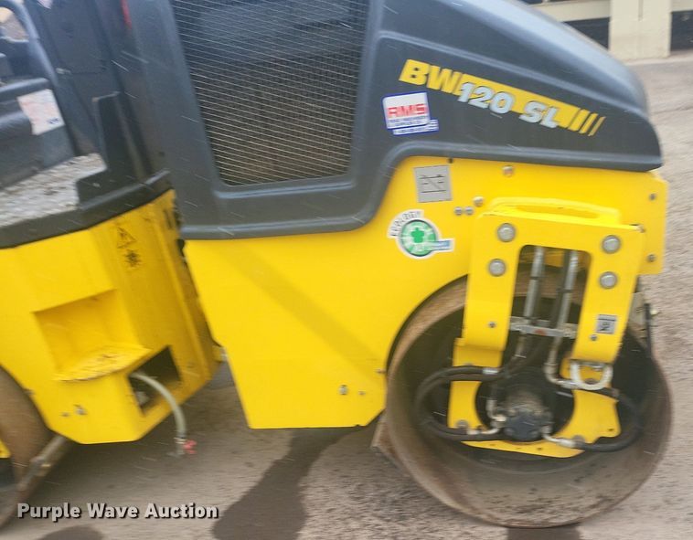 image for item DR4277 2022 Bomag BW 120 SLC-5 double drum vibratory roller
