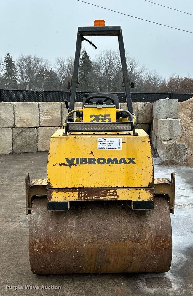 image for item DR4278 2002 Vibromax  W265 double drum vibratory roller