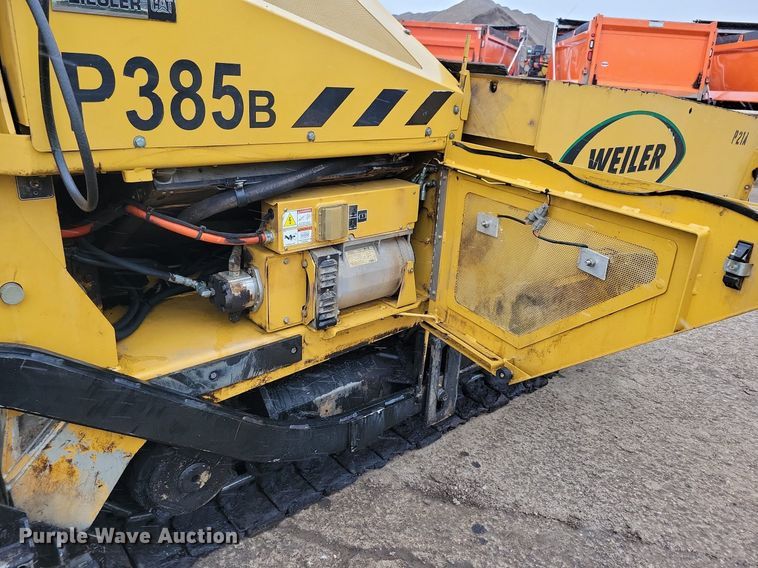 image for item DR4280 2022 Weiler P385B paver