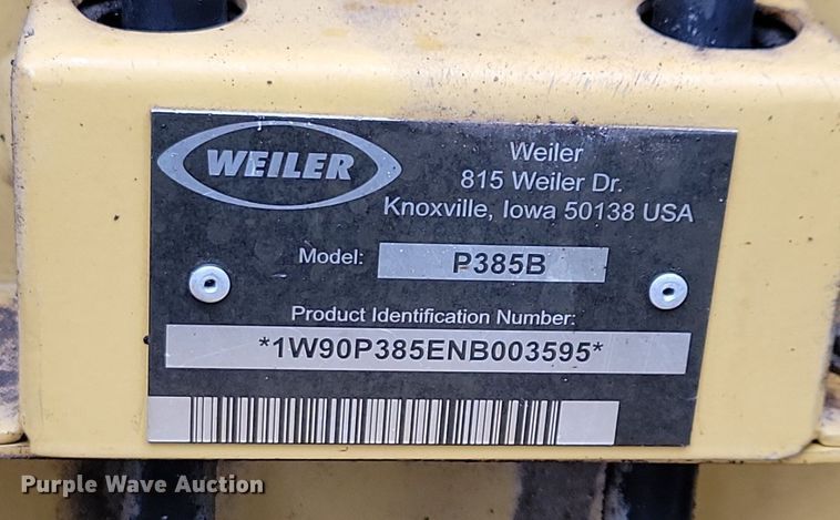image for item DR4280 2022 Weiler P385B paver