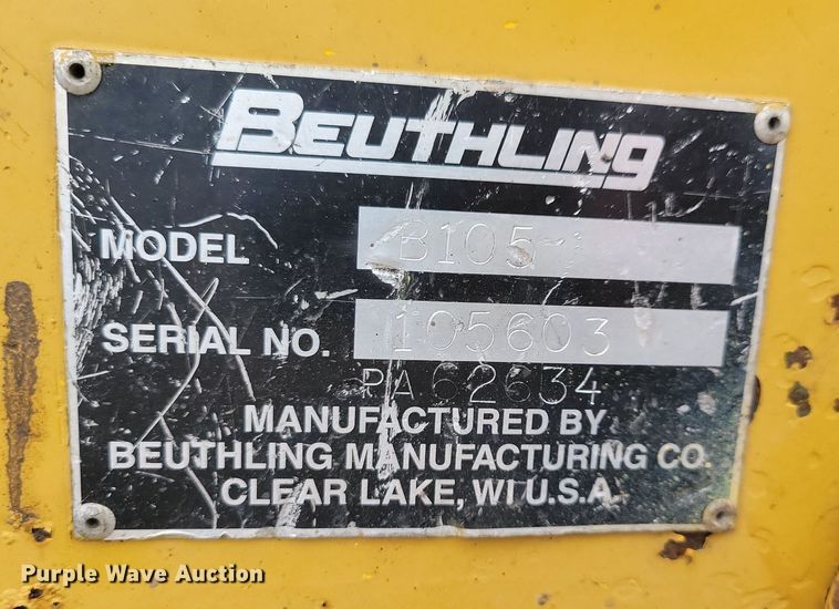 image for item DR4281 2004 Beuthling B105 double drum roller