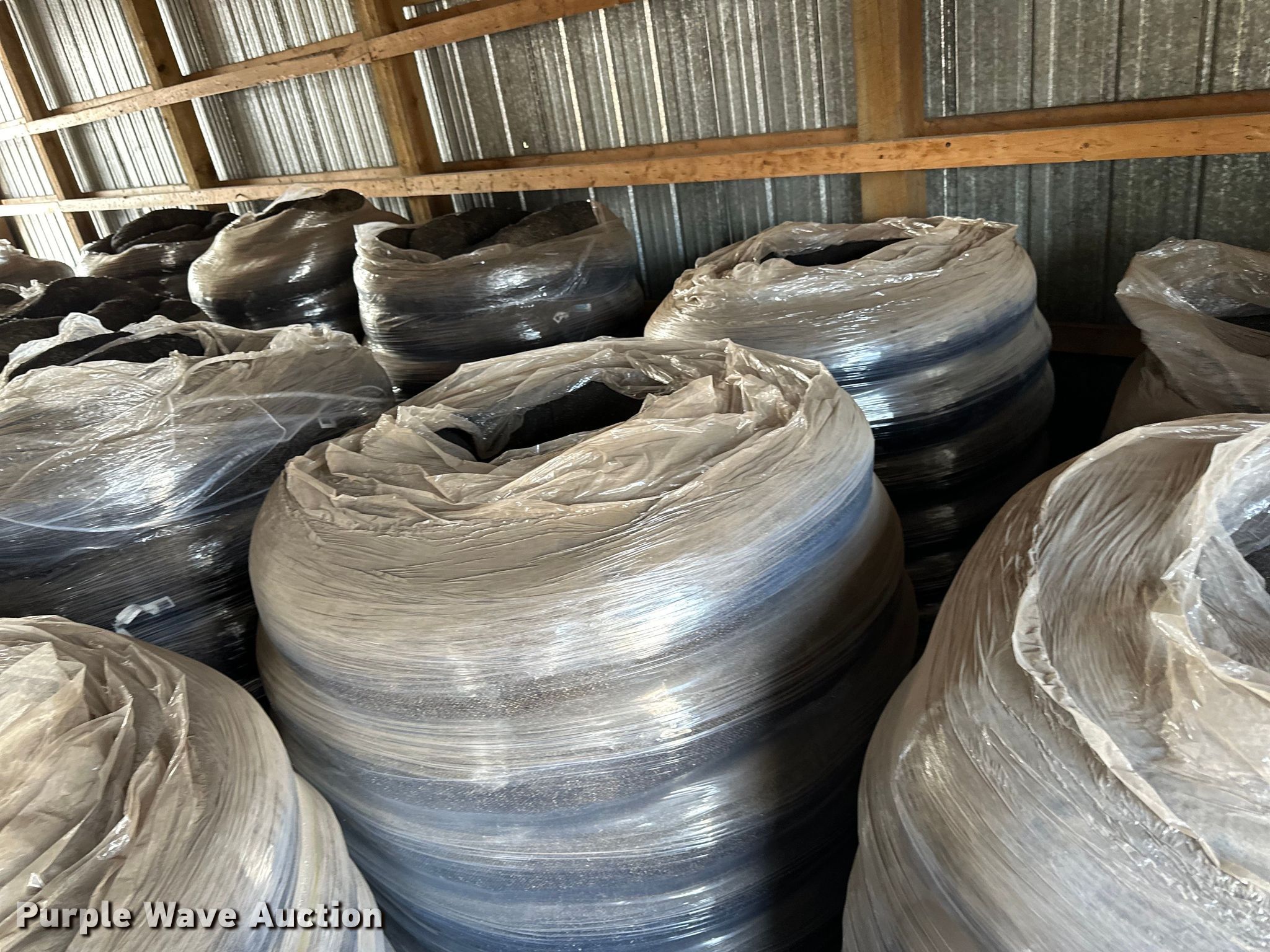Approximately 35 pallets of straw wattles in Stillwater, MN | Item ...