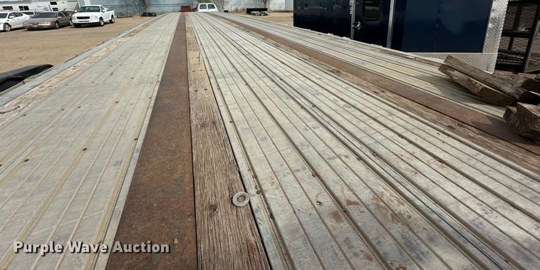 image for item DG4285 2001 Transcraft Eagle flatbed trailer