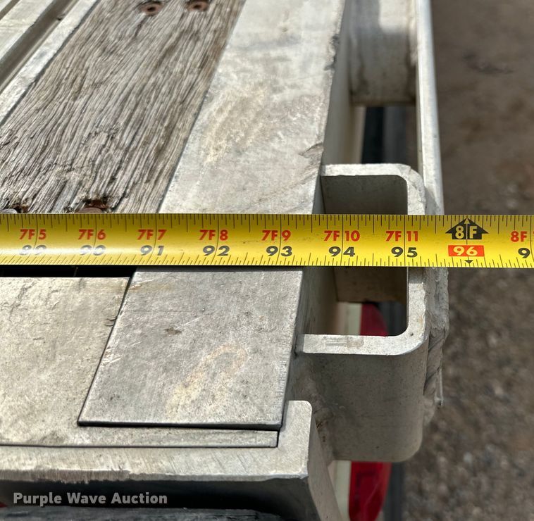 image for item DG4285 2001 Transcraft Eagle flatbed trailer