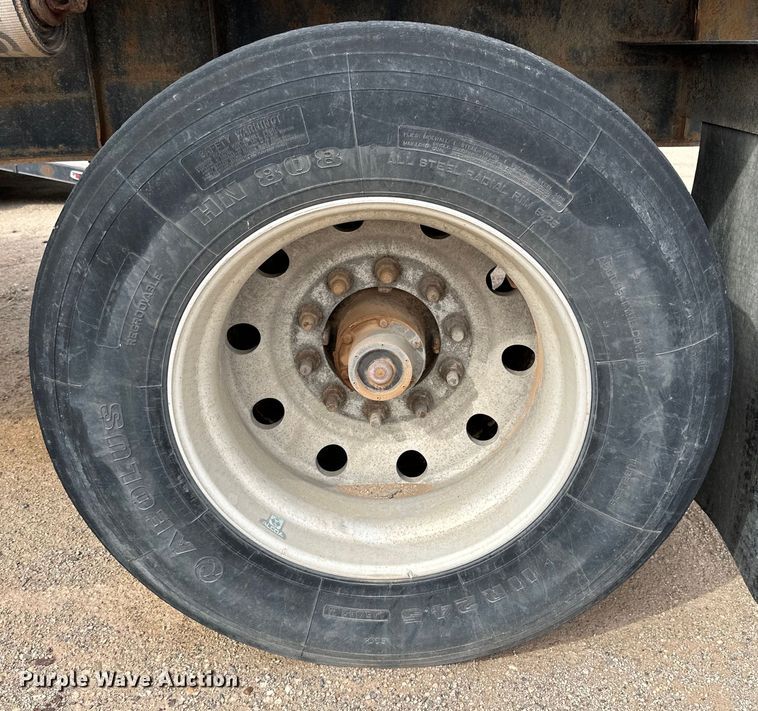 image for item DG4285 2001 Transcraft Eagle flatbed trailer