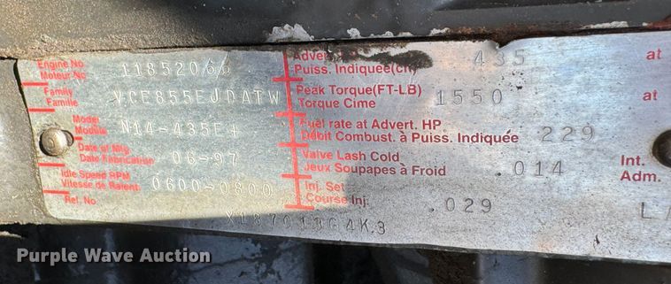 image for item DK6803 1998 Kenworth T800 semi truck