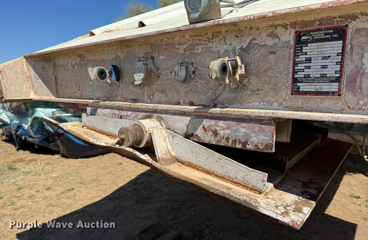 image for item DK6804 2006 CTS BDT-40 bottom dump trailer