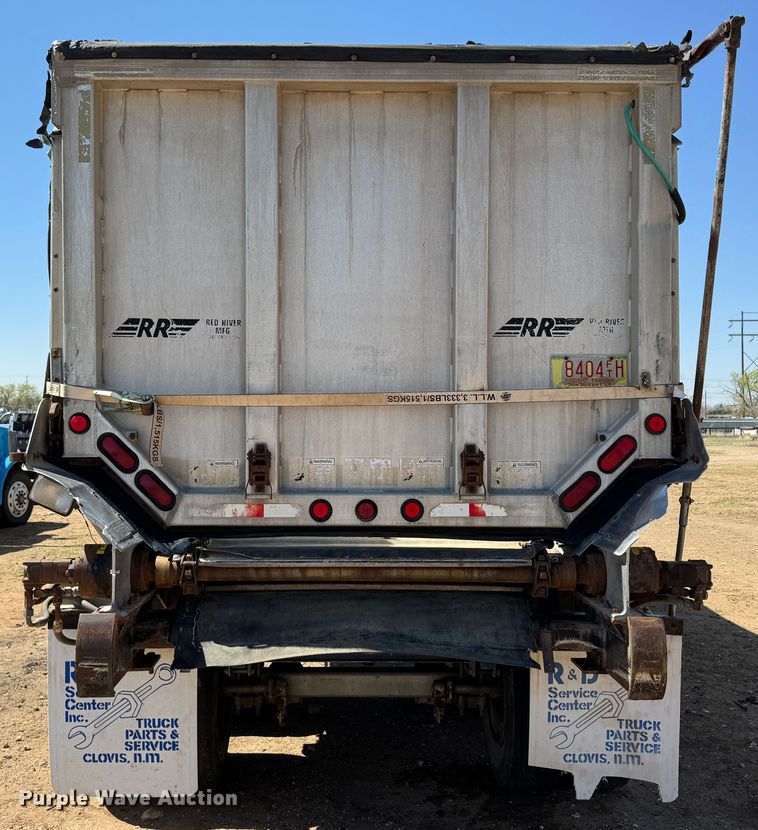 image for item DK6805 2000 Red River Manufacturing live bottom trailer