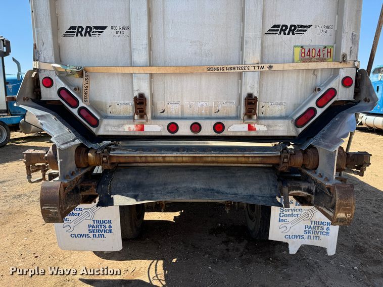 image for item DK6805 2000 Red River Manufacturing live bottom trailer