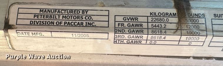 image for item DK6809 2006 Peterbilt 379 semi truck