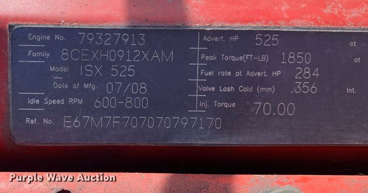 image for item DM7764 2014 Peterbilt 386 semi truck