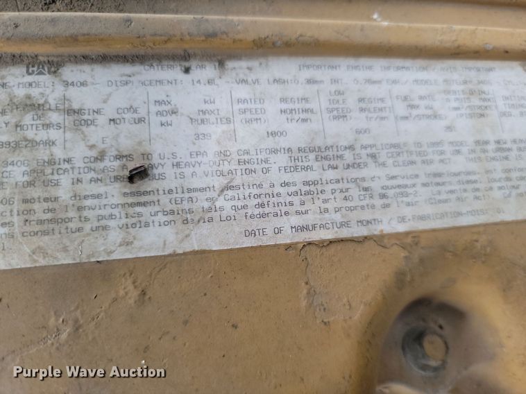 image for item DP3420 2011 Peterbilt  386 semi truck