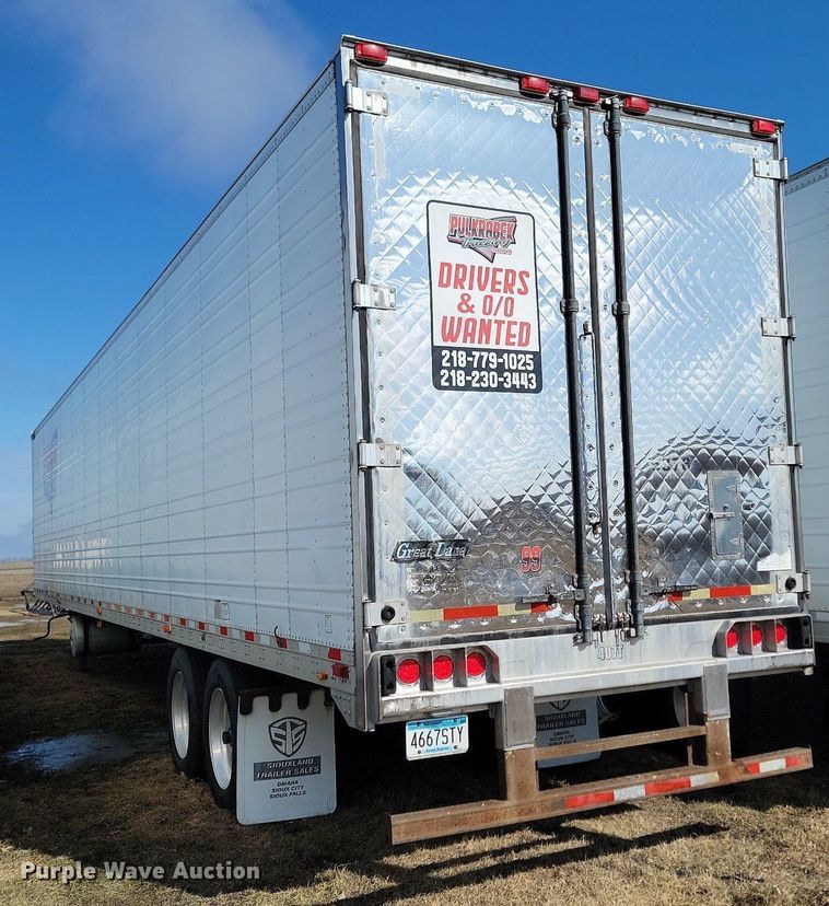 image for item DP3425 2009 Great Dane SUP-1114-11053 refrigerated van trailer