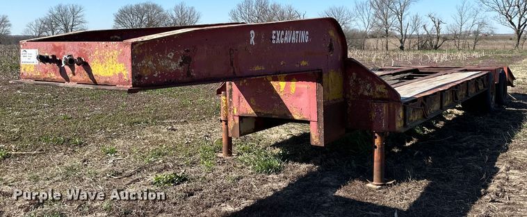 image for item DQ6437 1956 Pask equipment trailer