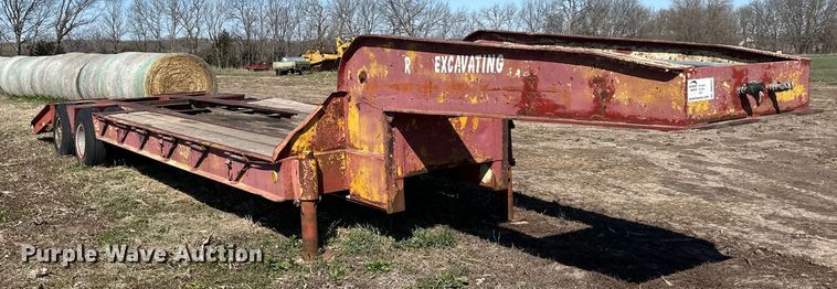 image for item DQ6437 1956 Pask equipment trailer