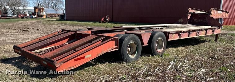 image for item DQ6437 1956 Pask equipment trailer