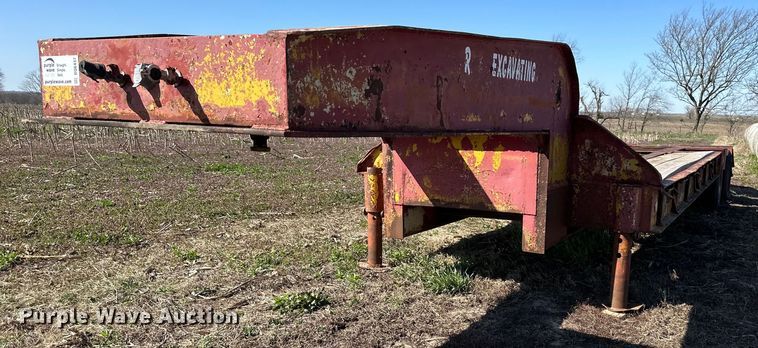 image for item DQ6437 1956 Pask equipment trailer