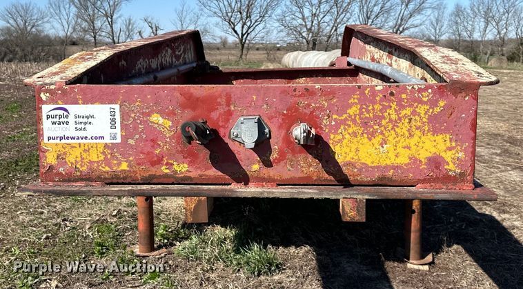 image for item DQ6437 1956 Pask equipment trailer