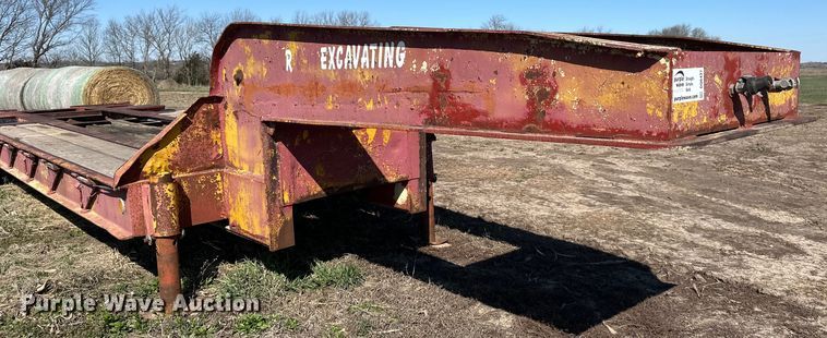 image for item DQ6437 1956 Pask equipment trailer
