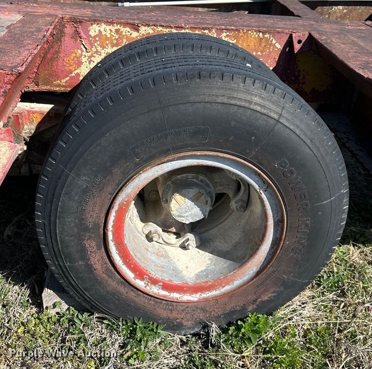 image for item DQ6437 1956 Pask equipment trailer