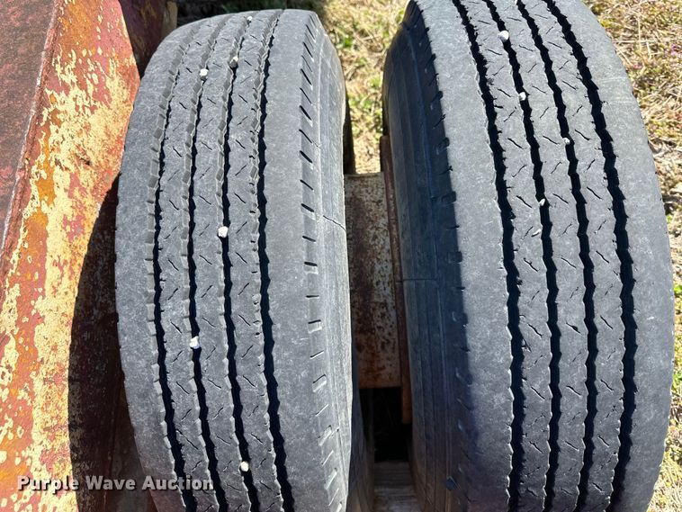 image for item DQ6437 1956 Pask equipment trailer