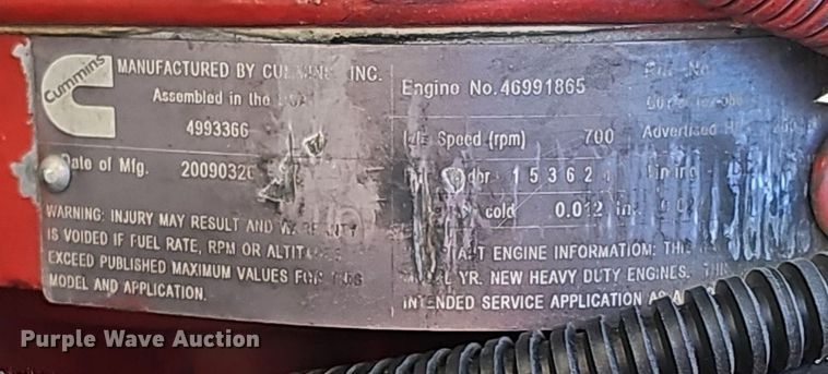 image for item DQ8603 2010 Freightliner Busings Class M2 Crew Cab flatbed truck