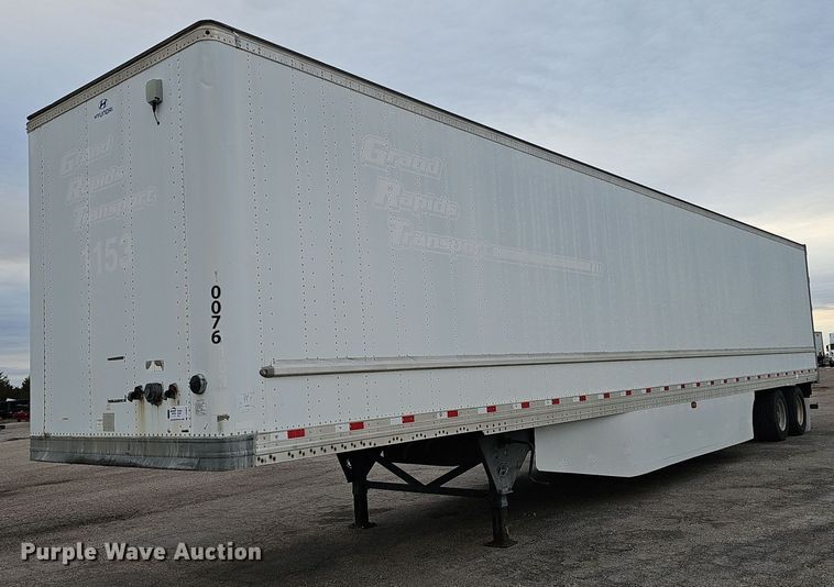 image for item DQ8642 2012 Hyundai Translead VI2530152-AJS dry van trailer