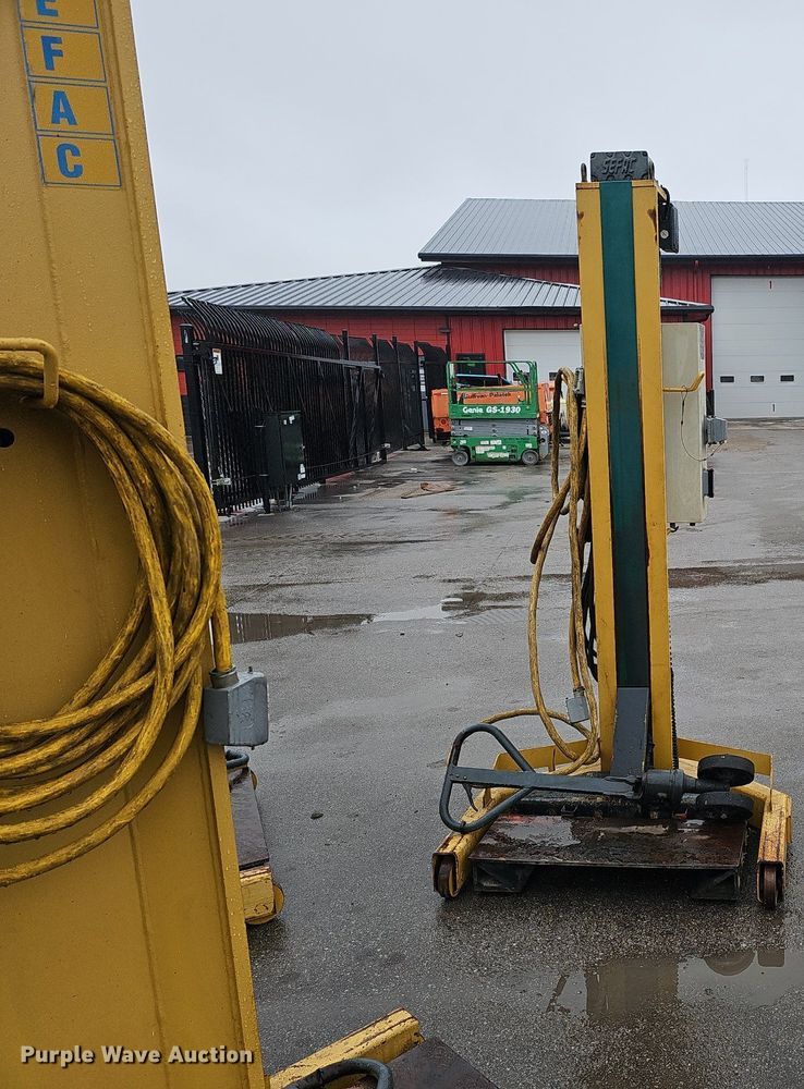 image for item DQ8662 2001 Sefac 1200M65  four post automotive lift