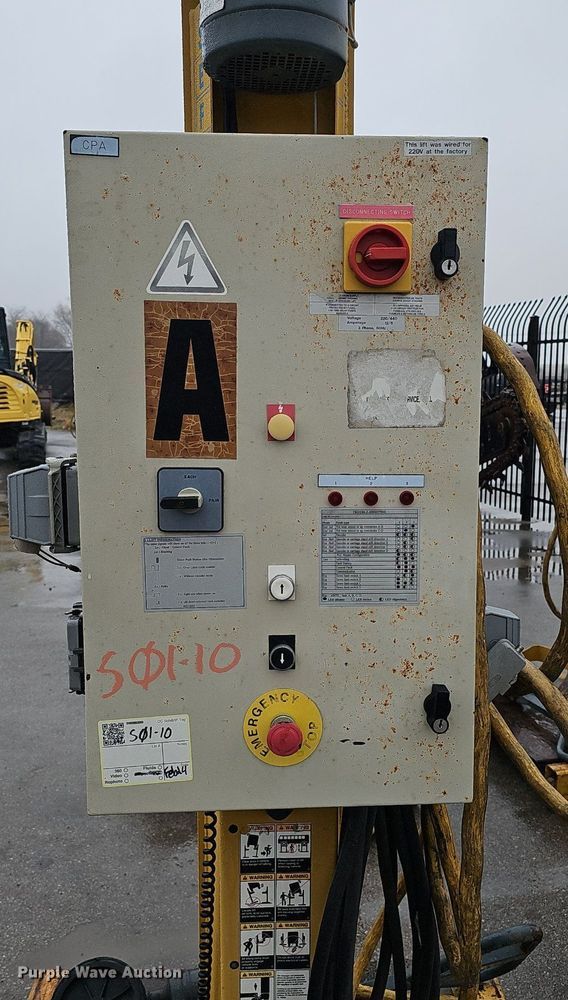 image for item DQ8662 2001 Sefac 1200M65  four post automotive lift