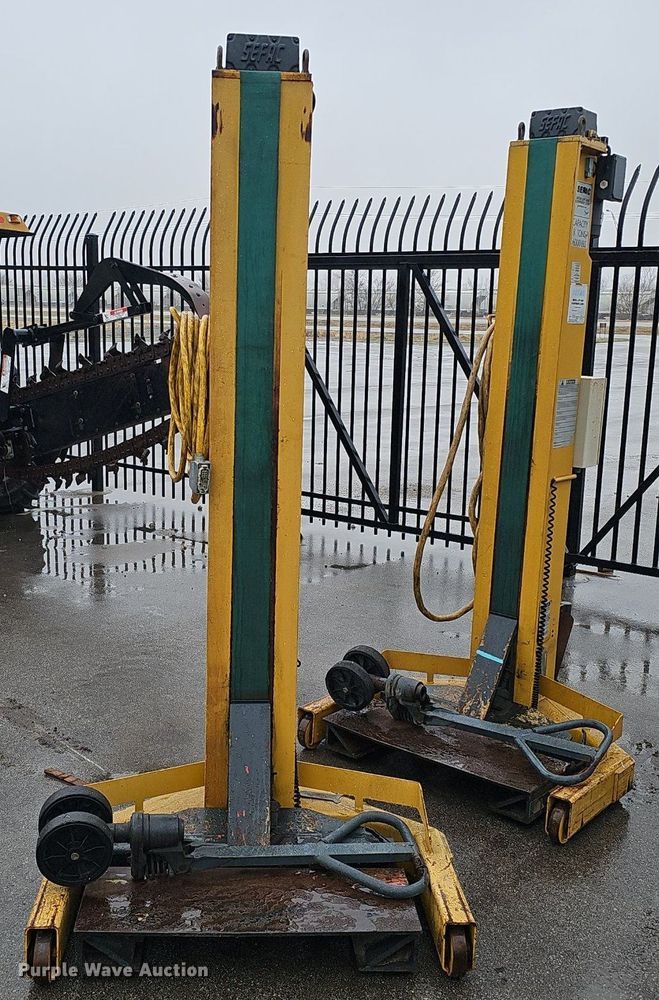 image for item DQ8662 2001 Sefac 1200M65  four post automotive lift