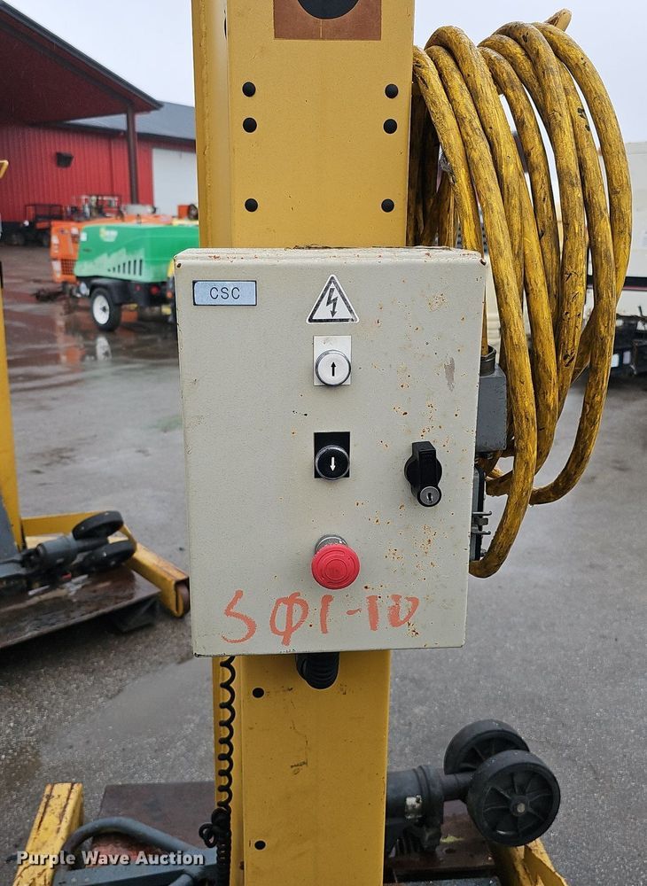 image for item DQ8662 2001 Sefac 1200M65  four post automotive lift