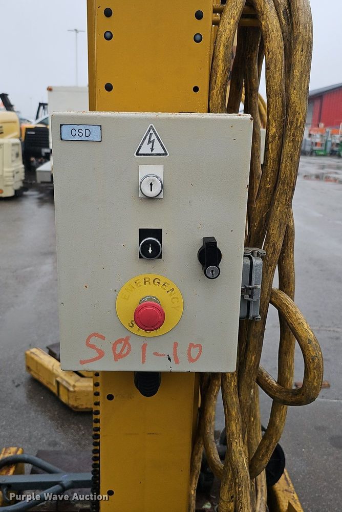 image for item DQ8662 2001 Sefac 1200M65  four post automotive lift