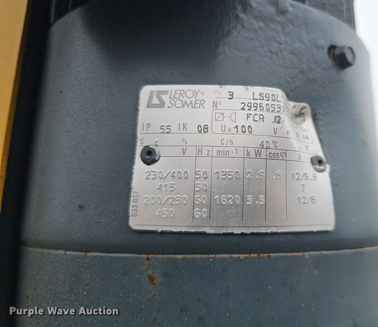 image for item DQ8662 2001 Sefac 1200M65  four post automotive lift