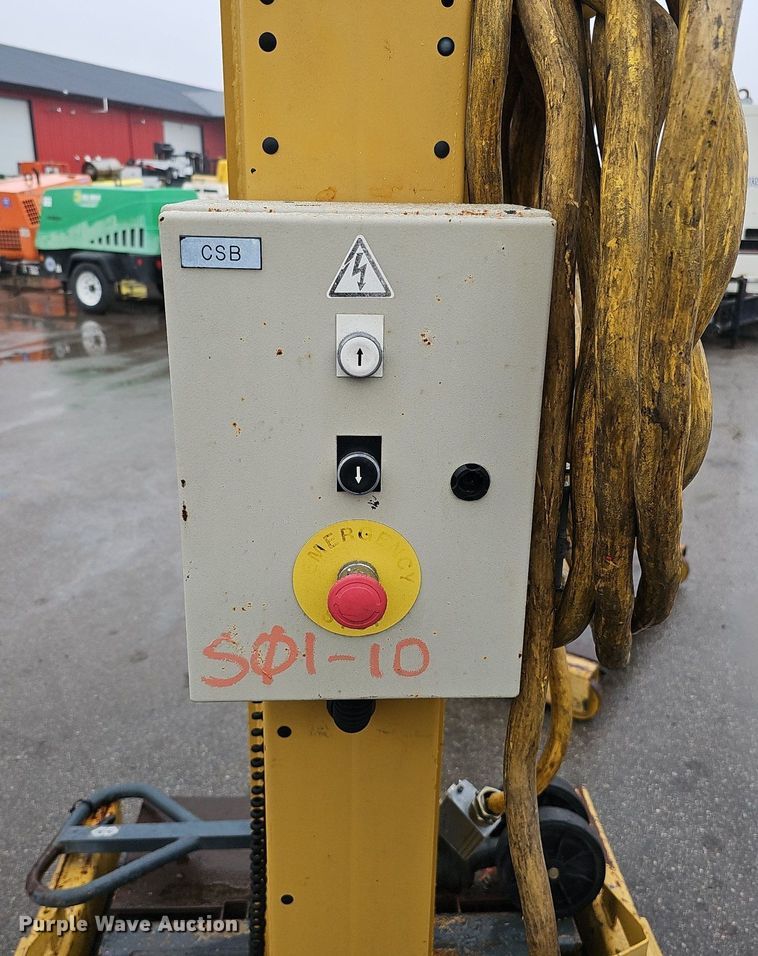 image for item DQ8662 2001 Sefac 1200M65  four post automotive lift