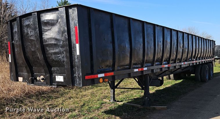 image for item DR8544 1974 Transcraft TH40 scrap trailer