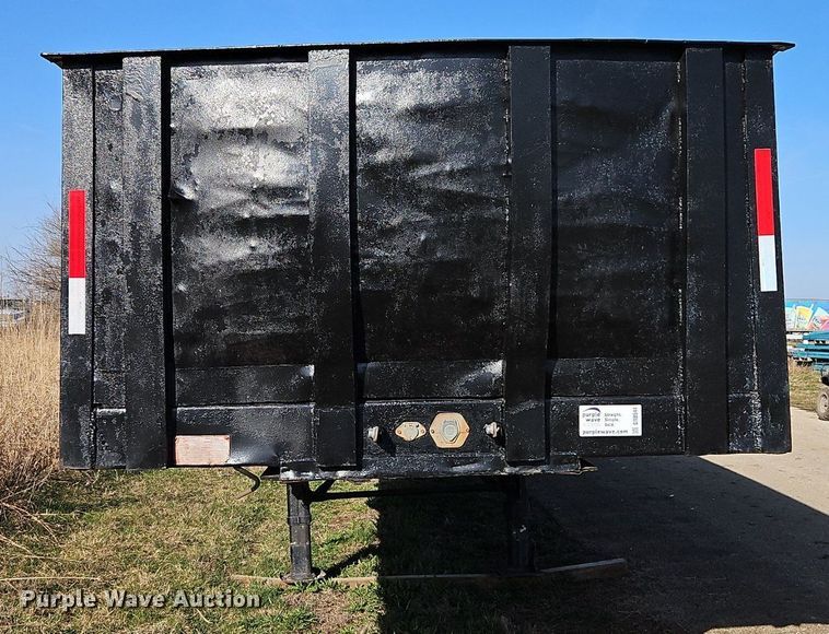 image for item DR8544 1974 Transcraft TH40 scrap trailer