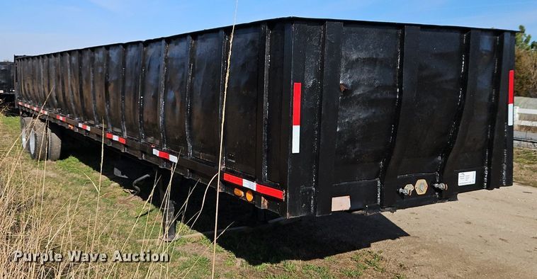 image for item DR8544 1974 Transcraft TH40 scrap trailer