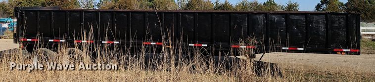 image for item DR8544 1974 Transcraft TH40 scrap trailer