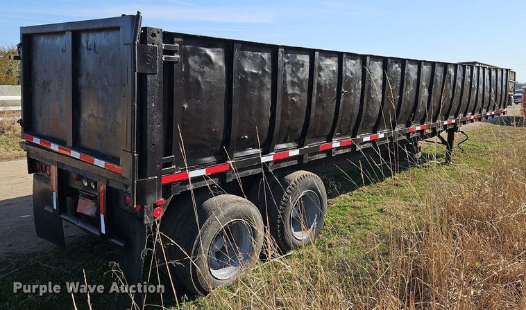 image for item DR8544 1974 Transcraft TH40 scrap trailer