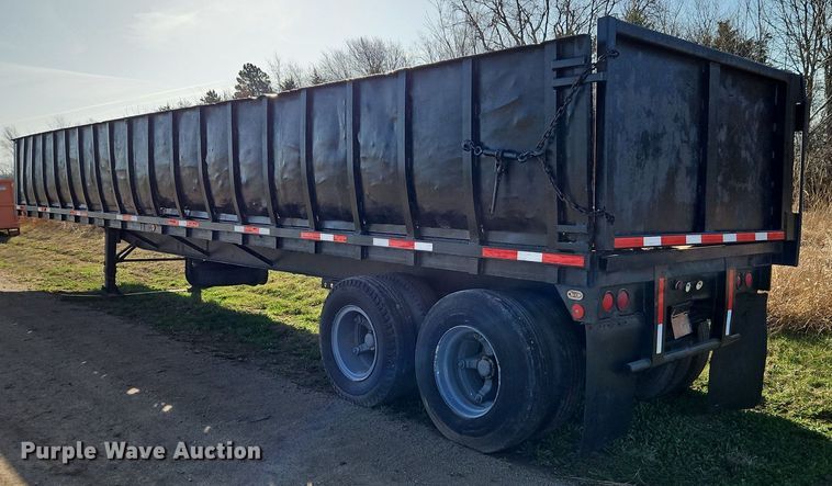 image for item DR8544 1974 Transcraft TH40 scrap trailer