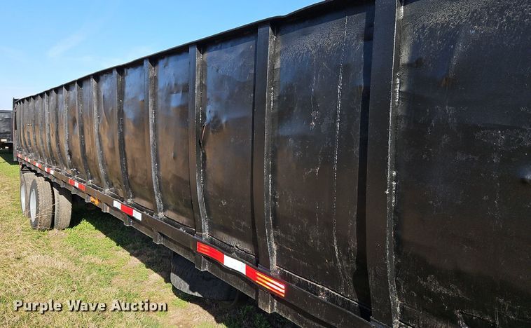 image for item DR8544 1974 Transcraft TH40 scrap trailer