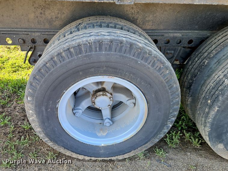 image for item DR8544 1974 Transcraft TH40 scrap trailer