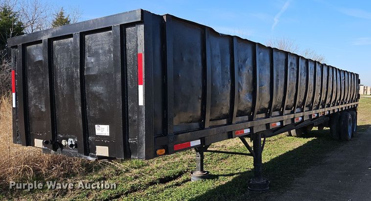 image for item DR8545 1974 Transcraft TH40 scrap trailer