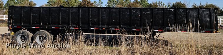 image for item DR8545 1974 Transcraft TH40 scrap trailer