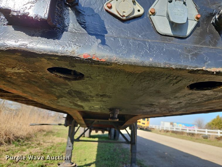 image for item DR8545 1974 Transcraft TH40 scrap trailer